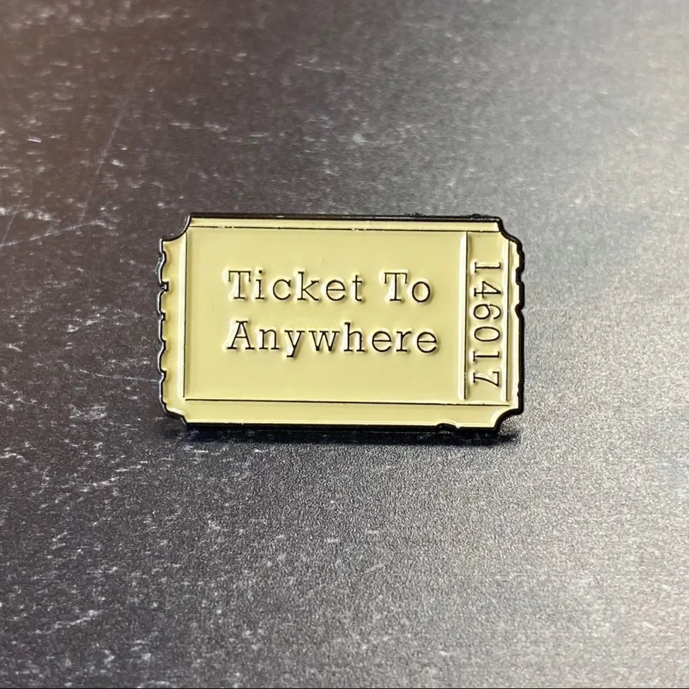 1 Smile Coupon Enamel Pin/ Brooch Lapel
